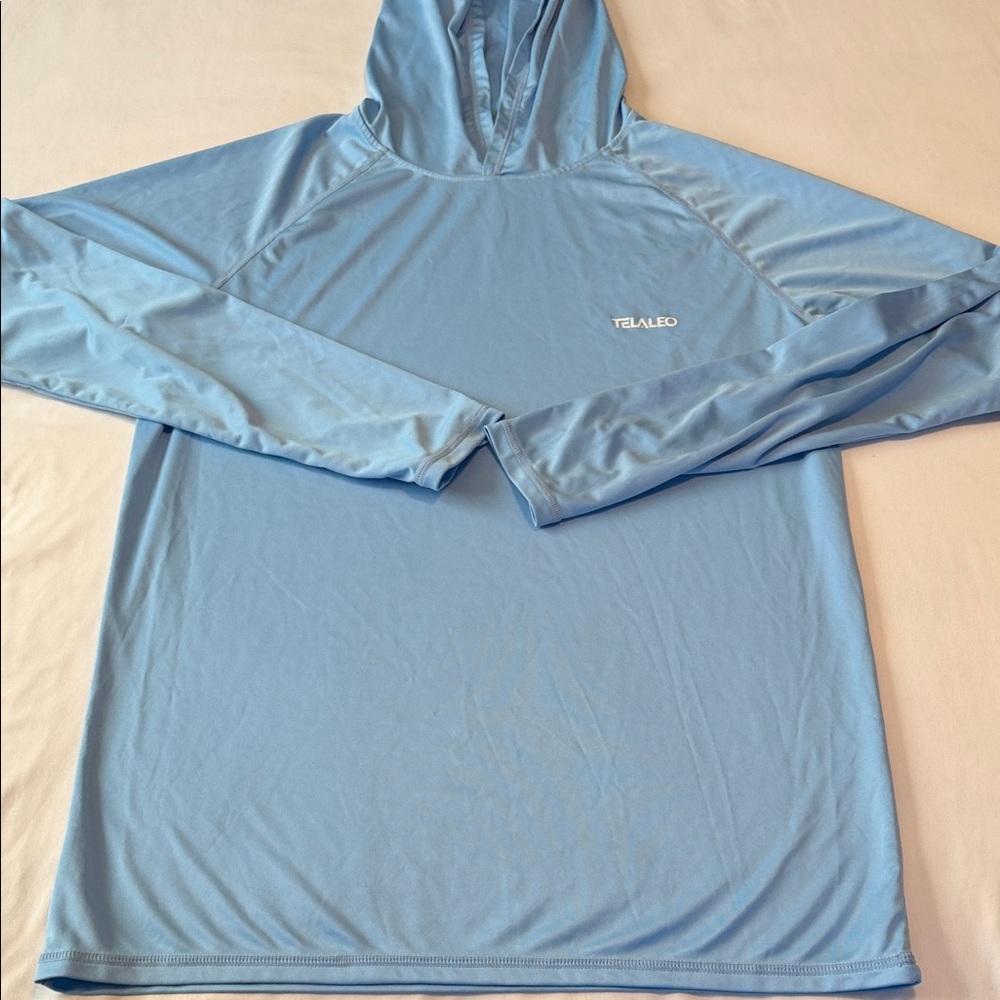 TELALEO Light Blue Hoodie